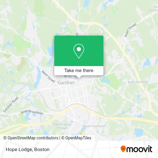 Hope Lodge map