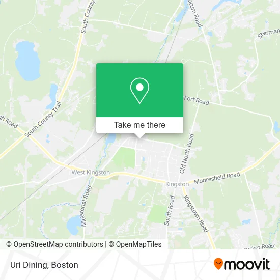 Uri Dining map