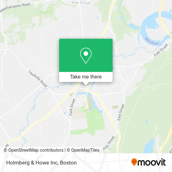Holmberg & Howe Inc map