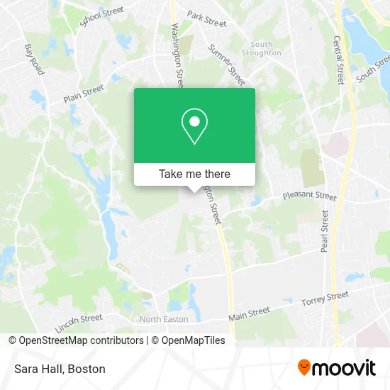 Sara Hall map