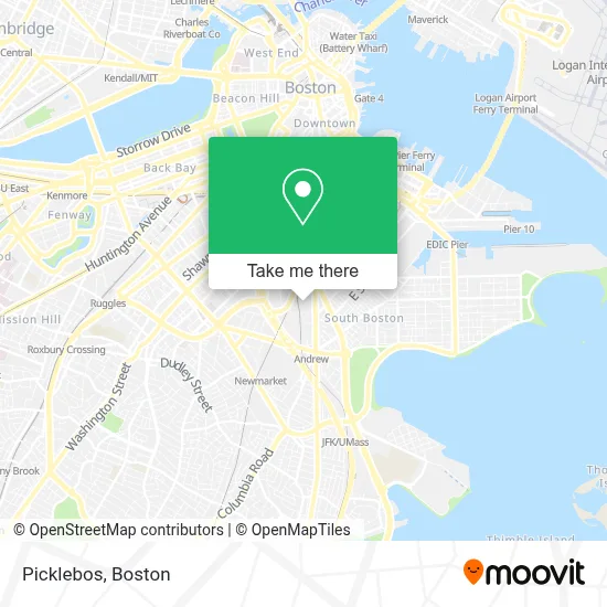 Picklebos map