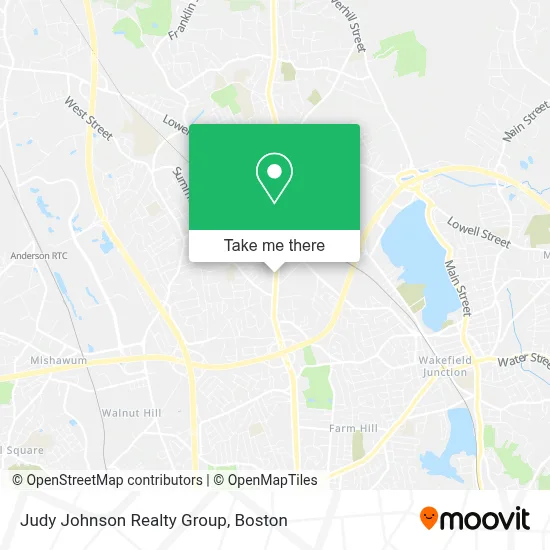Judy Johnson Realty Group map