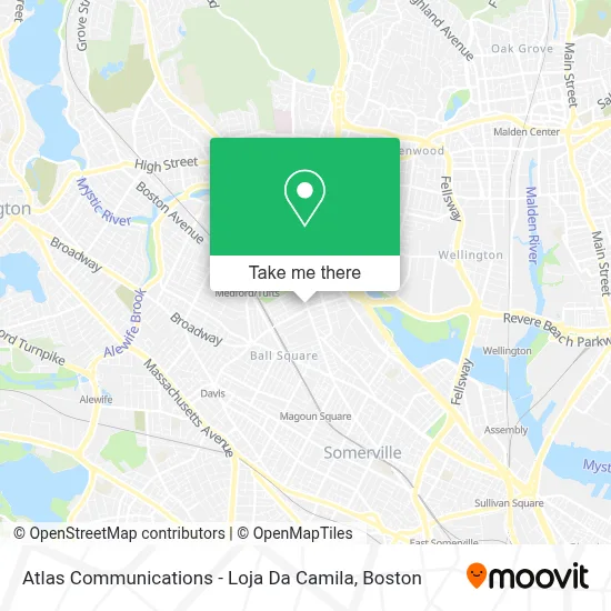 Atlas Communications - Loja Da Camila map