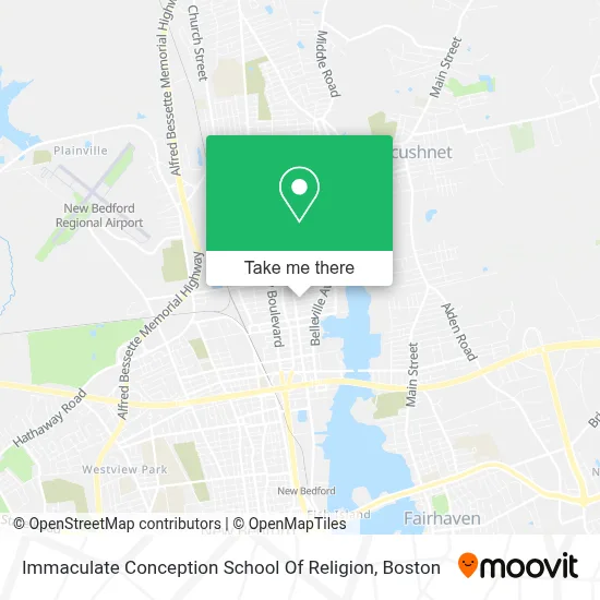 Immaculate Conception School Of Religion map