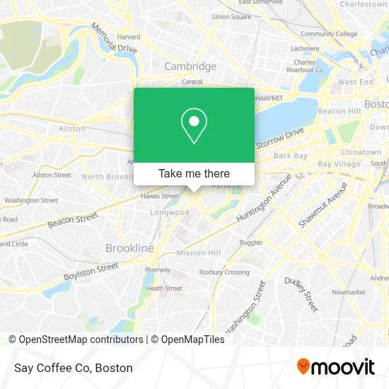 Say Coffee Co map