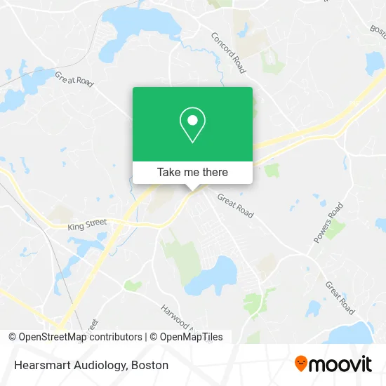 Hearsmart Audiology map