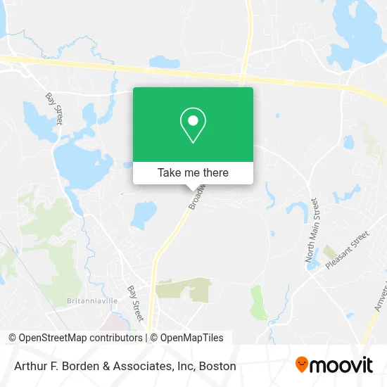 Arthur F. Borden & Associates, Inc map