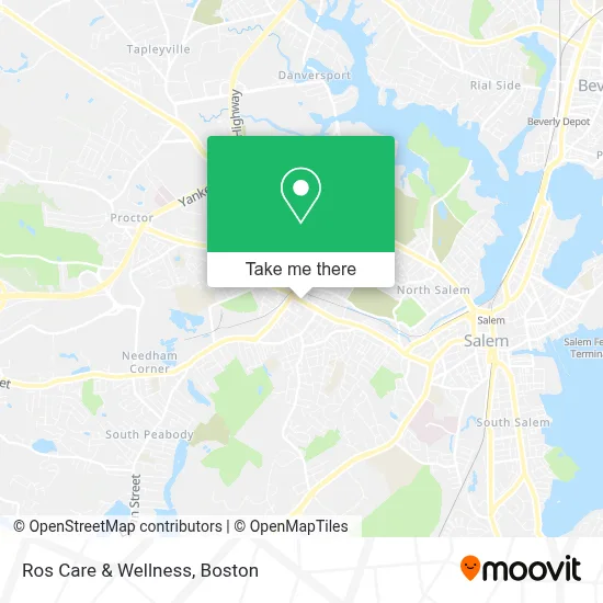 Ros Care & Wellness map