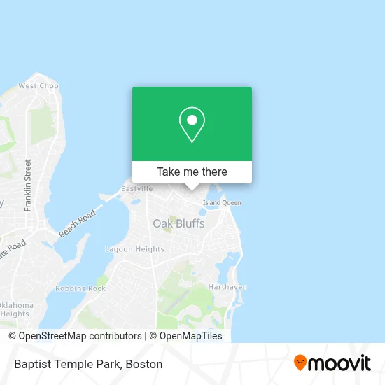 Baptist Temple Park map
