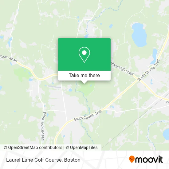 Laurel Lane Golf Course map