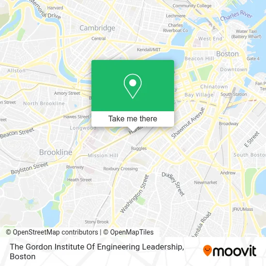 The Gordon Institute Of Engineering Leadership map