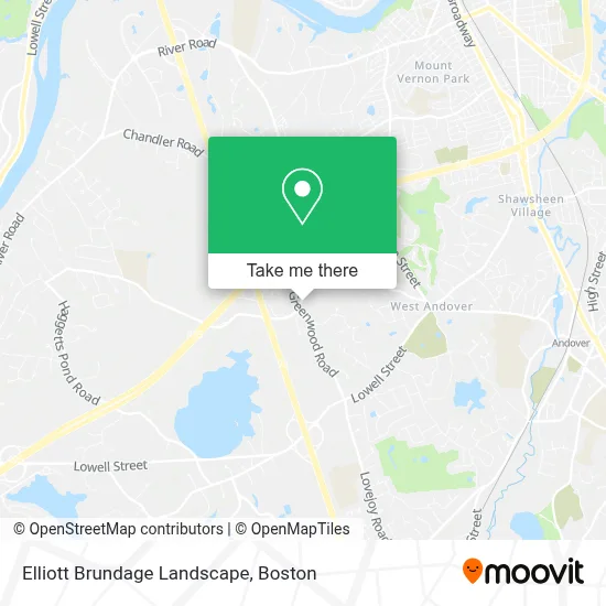 Elliott Brundage Landscape map