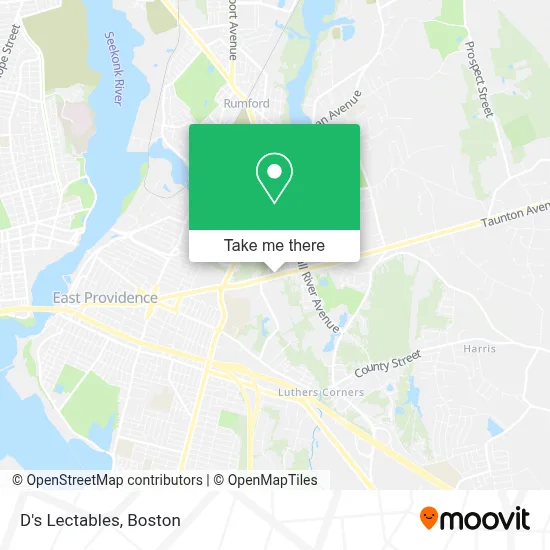 D's Lectables map