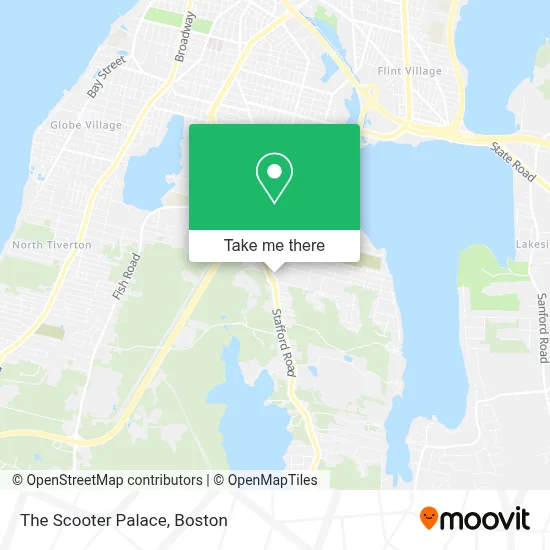 The Scooter Palace map