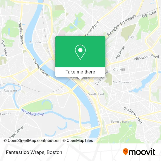 Fantastico Wraps map
