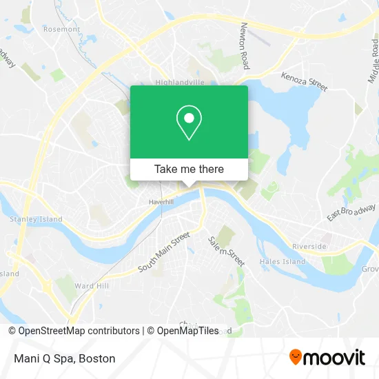 Mani Q Spa map