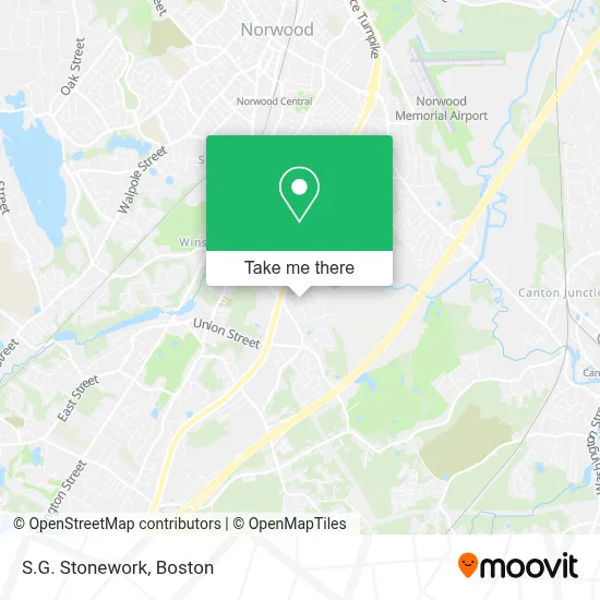 S.G. Stonework map
