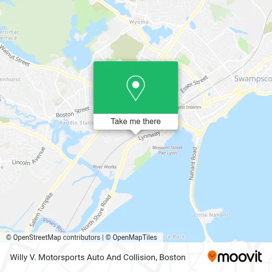 Willy V. Motorsports Auto And Collision map