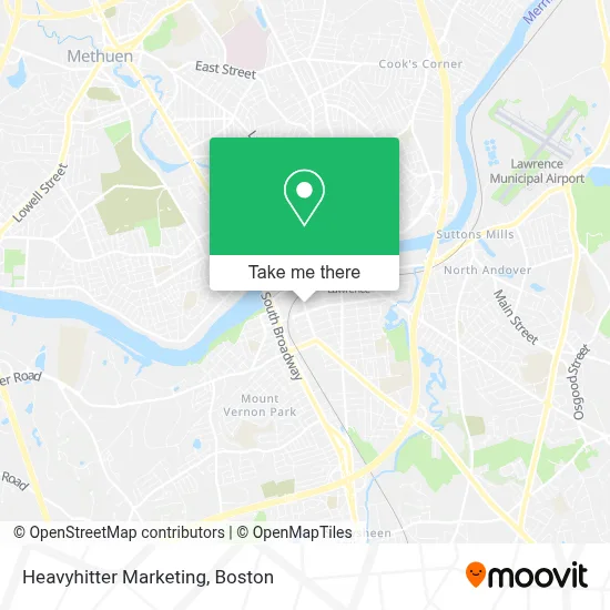 Heavyhitter Marketing map