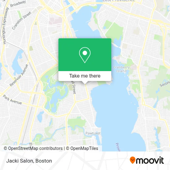 Jacki Salon map