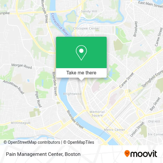 Pain Management Center map