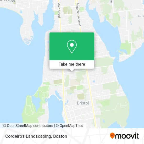 Cordeiro's Landscaping map