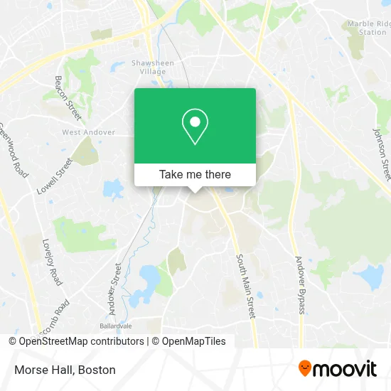 Morse Hall map