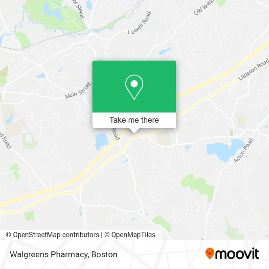 Walgreens Pharmacy map