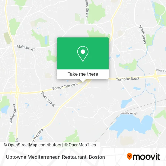 Uptowne Mediterranean Restaurant map