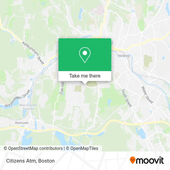 Citizens Atm map