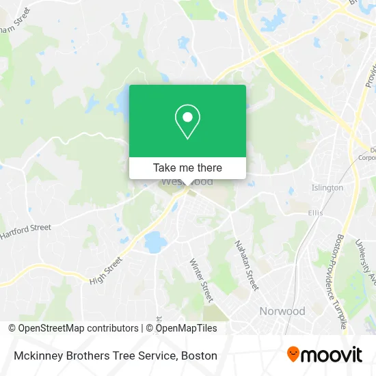 Mckinney Brothers Tree Service map