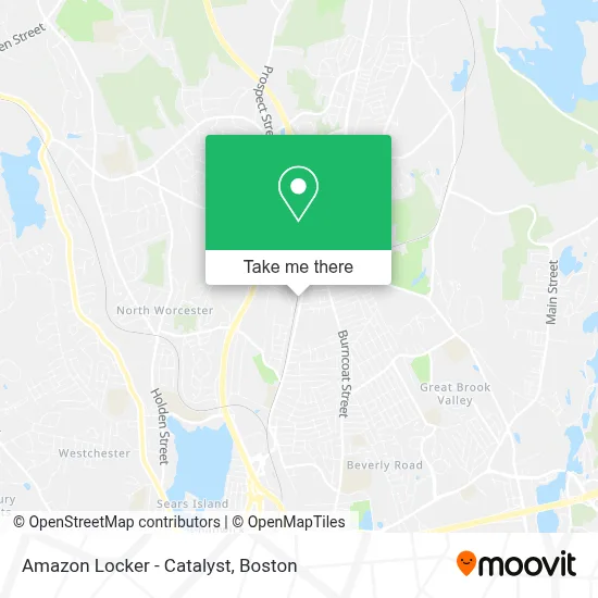 Amazon Locker - Catalyst map