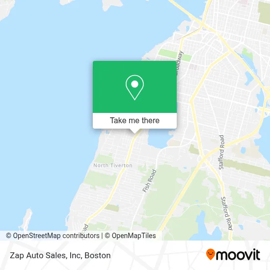 Zap Auto Sales, Inc map