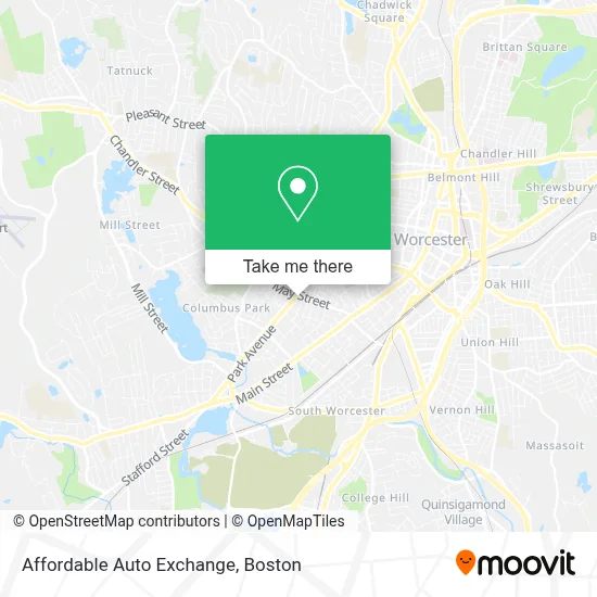 Affordable Auto Exchange map