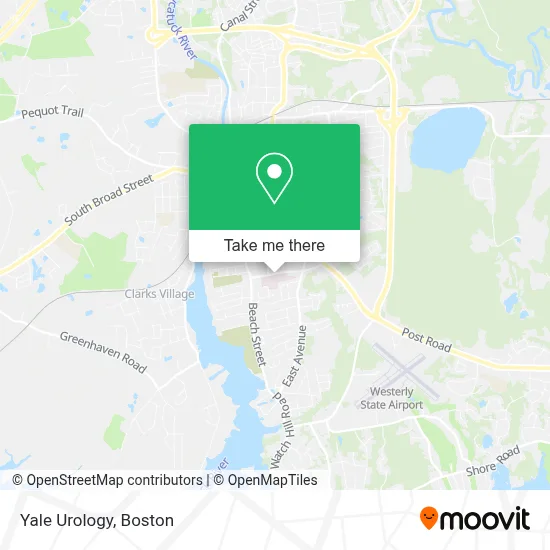 Yale Urology map
