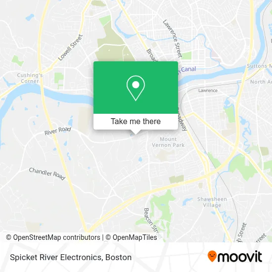Spicket River Electronics map