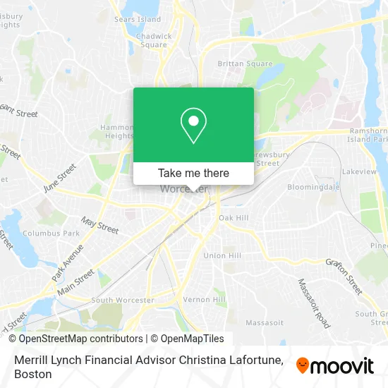 Merrill Lynch Financial Advisor Christina Lafortune map