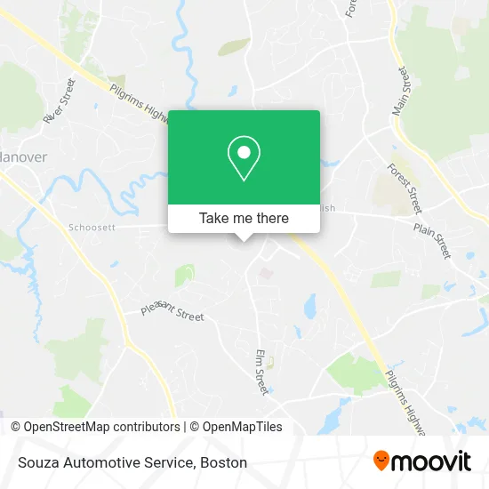 Souza Automotive Service map