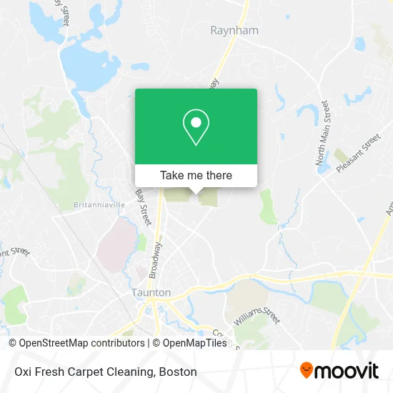 Oxi Fresh Carpet Cleaning map
