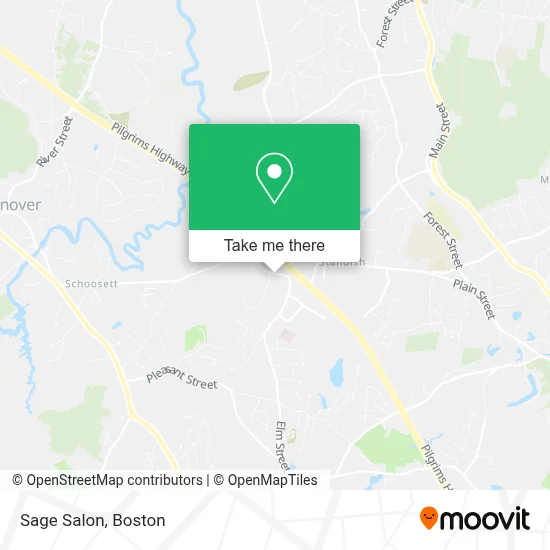 Sage Salon map