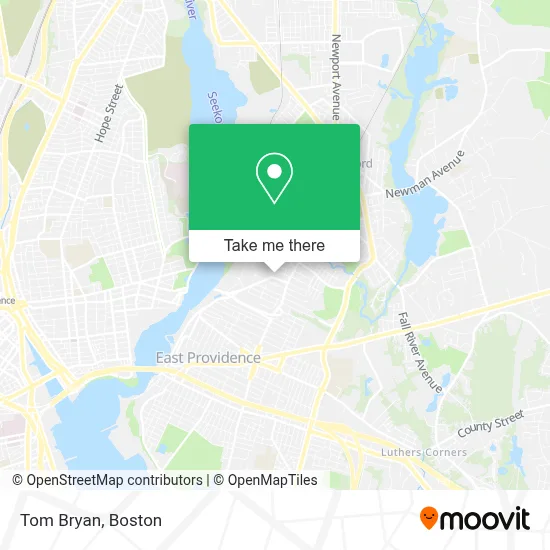Tom Bryan map