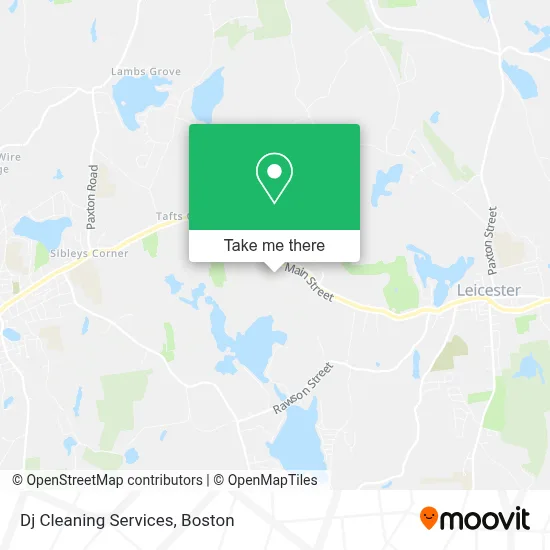 Dj Cleaning Services map