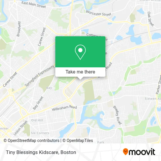 Tiny Blessings Kidscare map