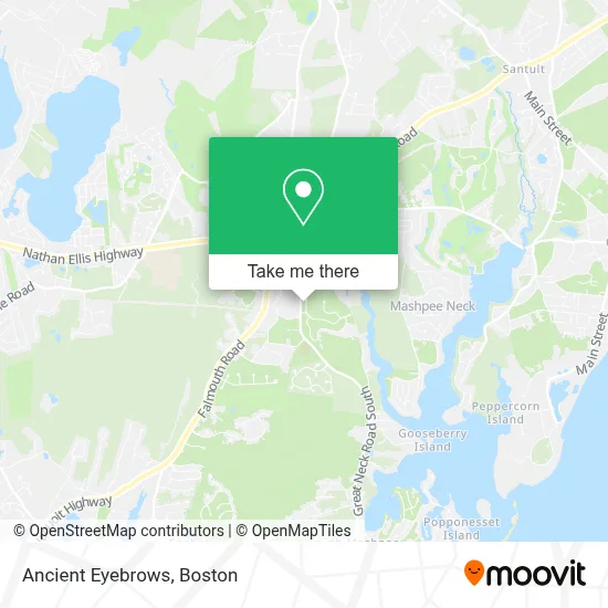 Ancient Eyebrows map
