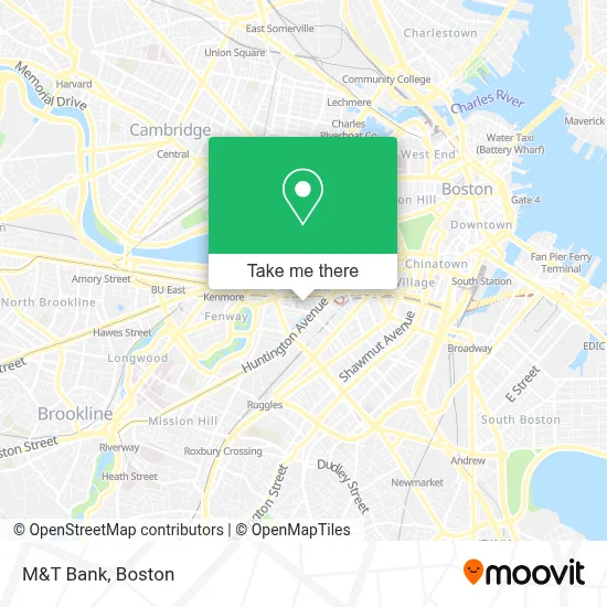M&T Bank map