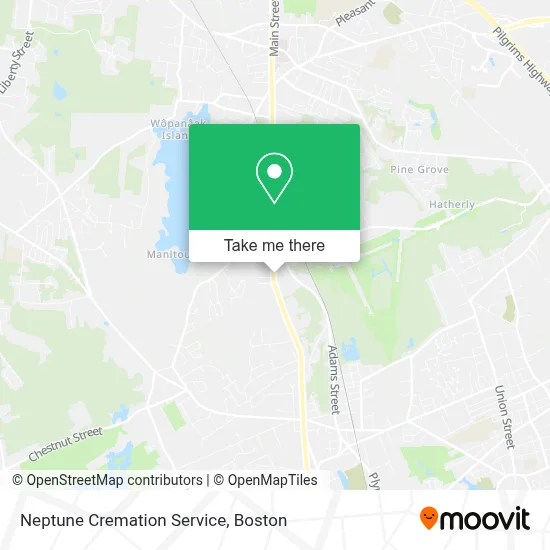 Neptune Cremation Service map