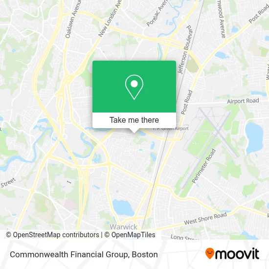 Commonwealth Financial Group map