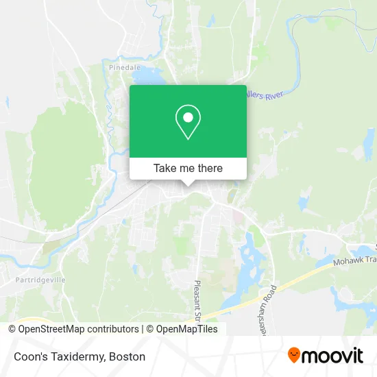 Coon's Taxidermy map