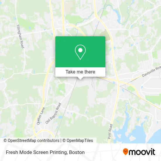 Fresh Mode Screen Printing map