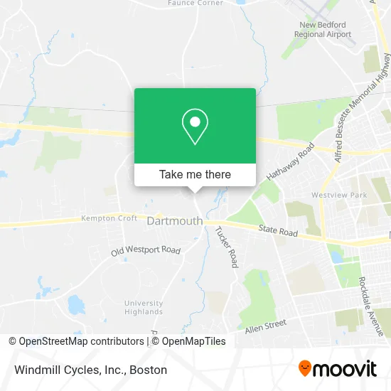 Windmill Cycles, Inc. map